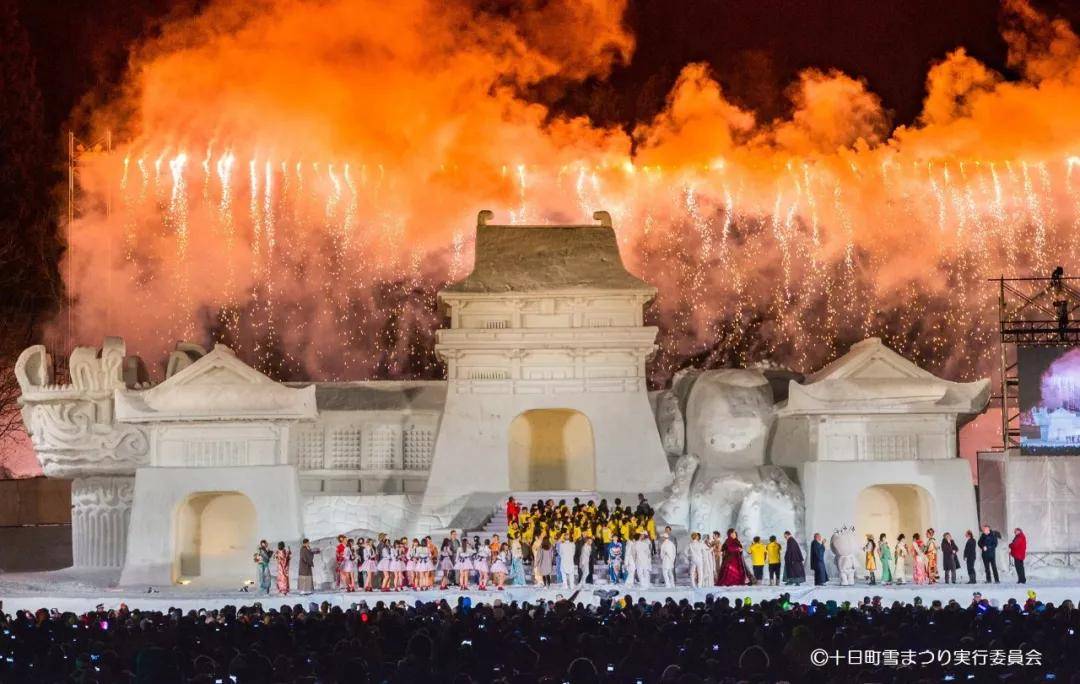 日本新潟“十日町雪祭”,带您体验一场雪上声光盛宴！