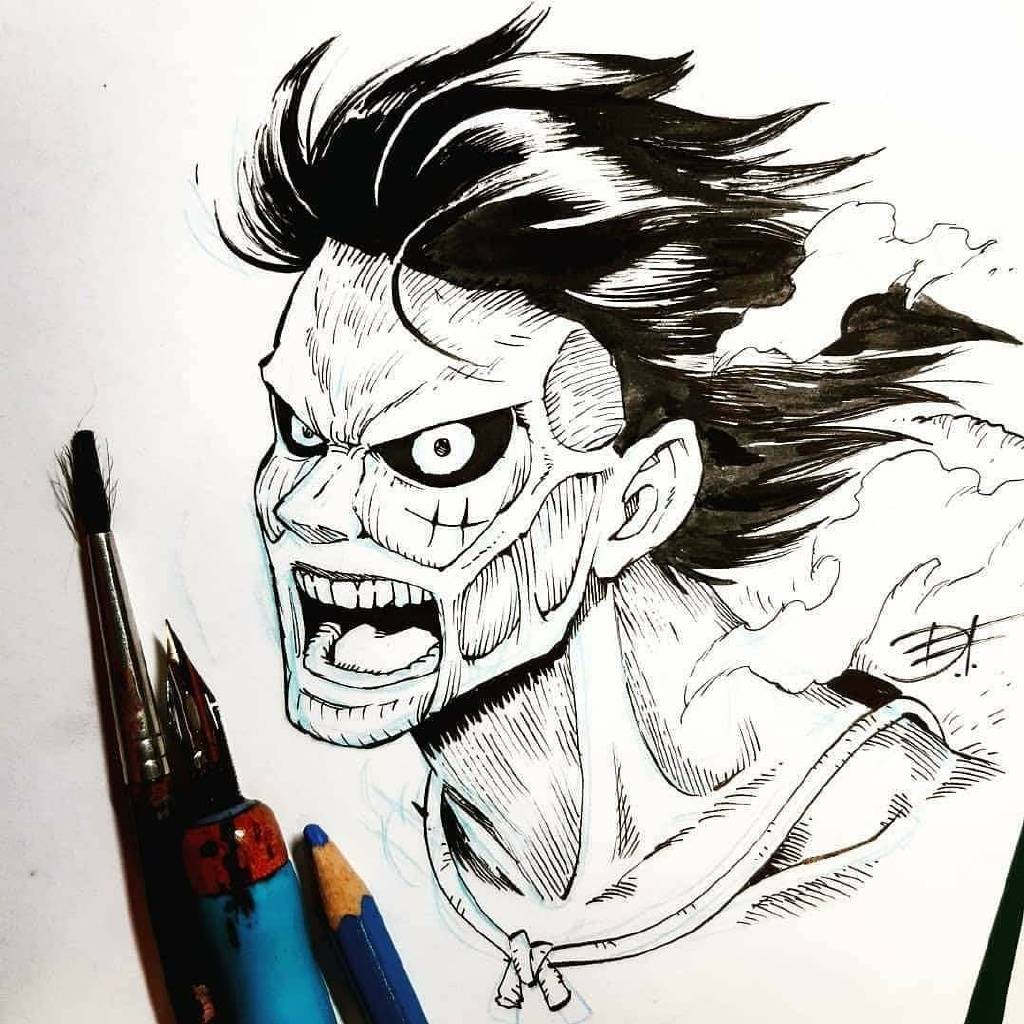 原创草帽十人巨人化罗宾贼吓人甚平像水煮鱼布鲁克终于有肌肉了