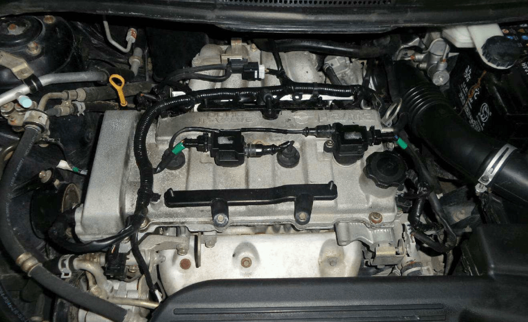 8l的马自达323有着一样的动力