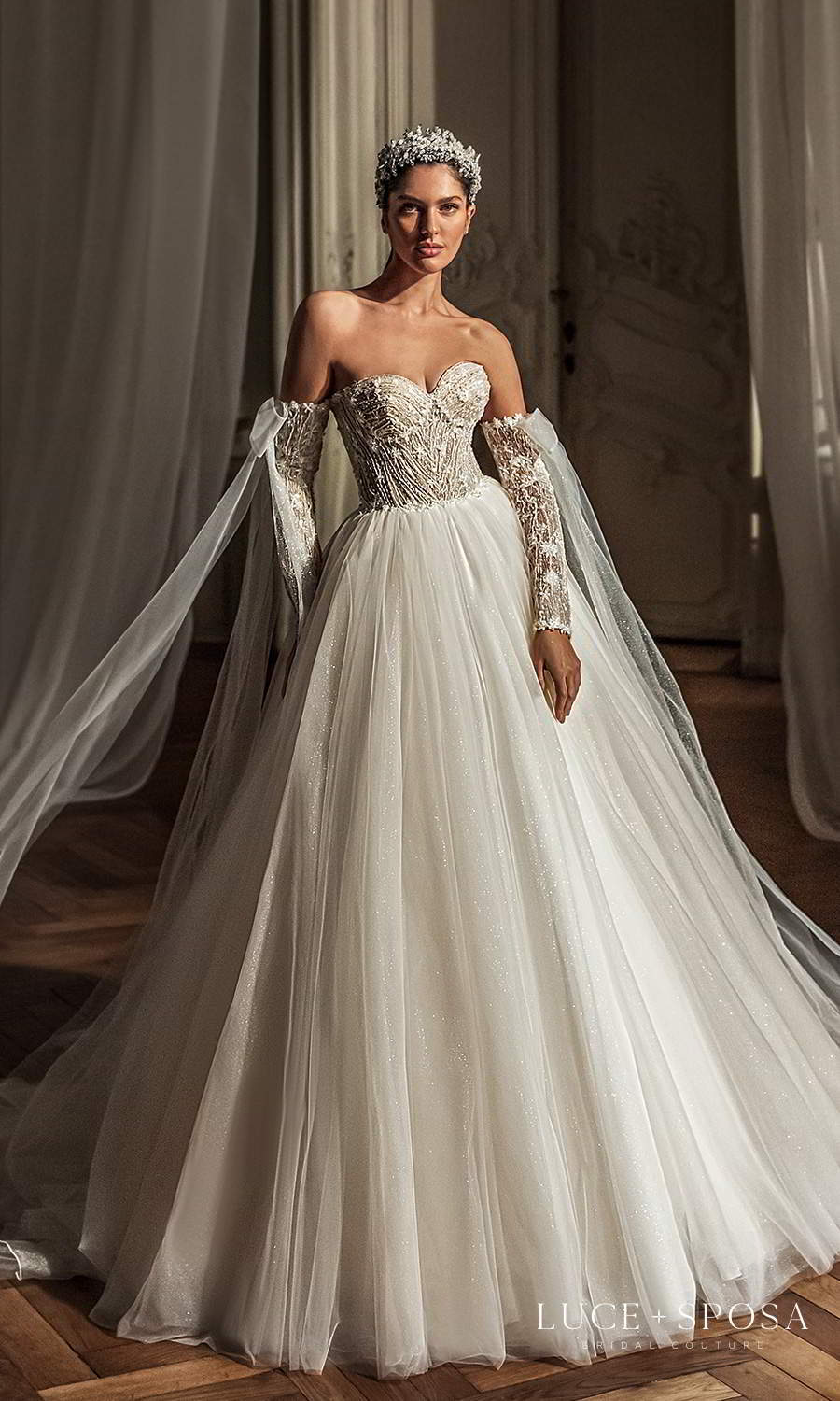 luce sposa 2021 "shades of couture"婚纱系列 精美浪漫新娘嫁衣