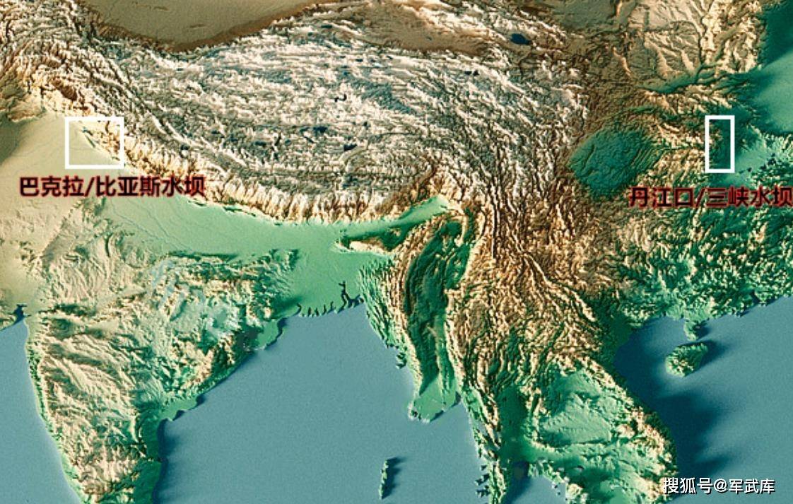 喜马拉雅山脉立体地图图片