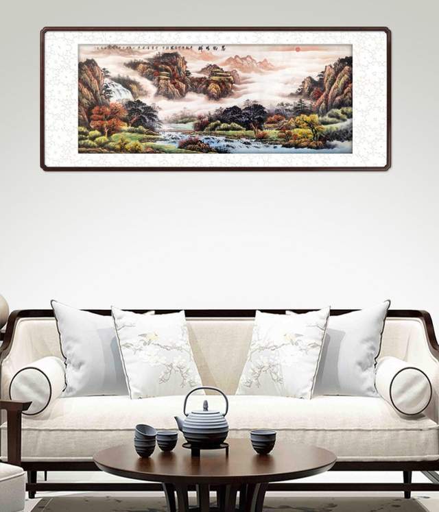 画作欣赏鸿运当头万物生辉画家王宽秀作品欣赏