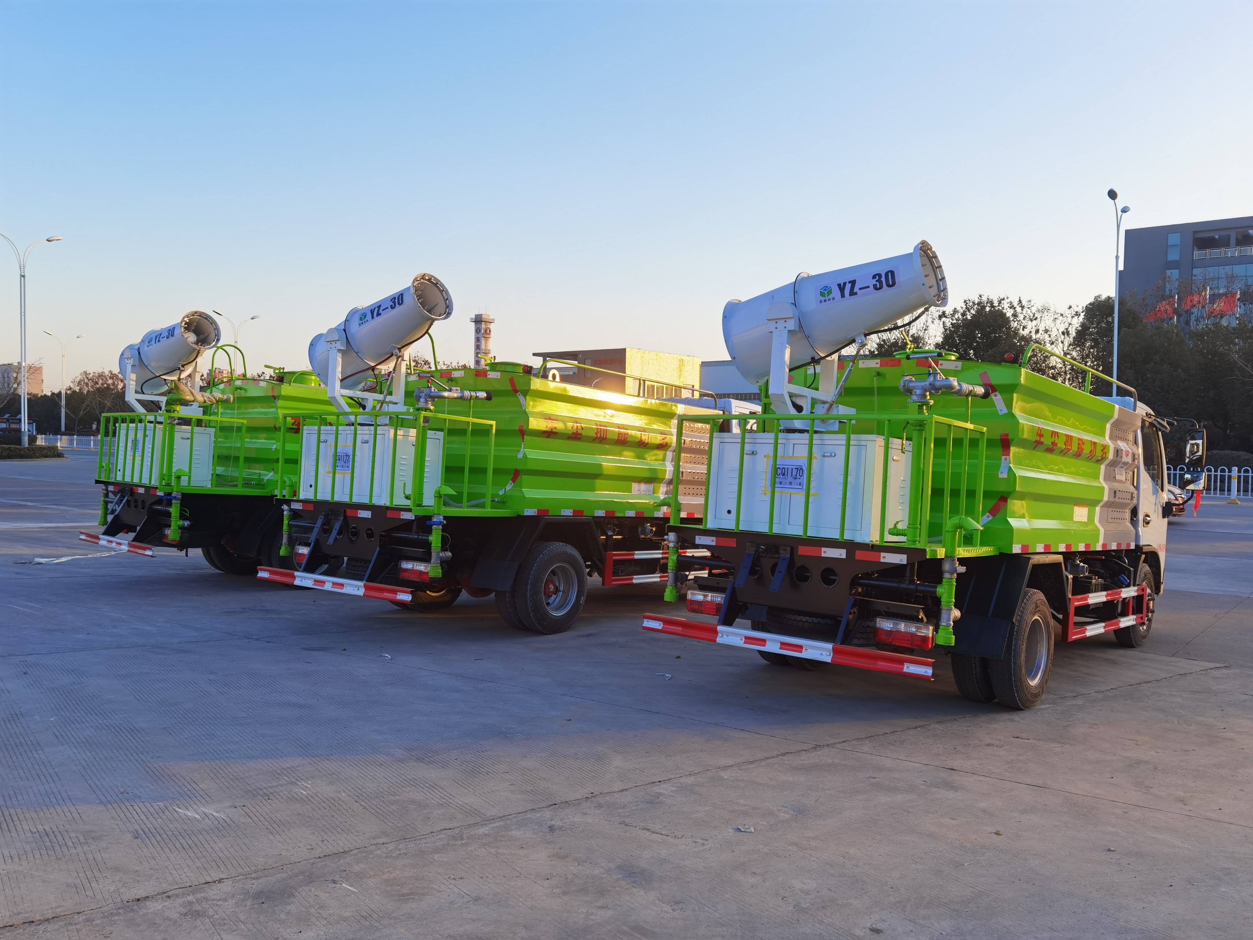 湖北楚胜国六蓝牌抑尘车,蓝牌雾炮车,上蓝牌的抑尘车