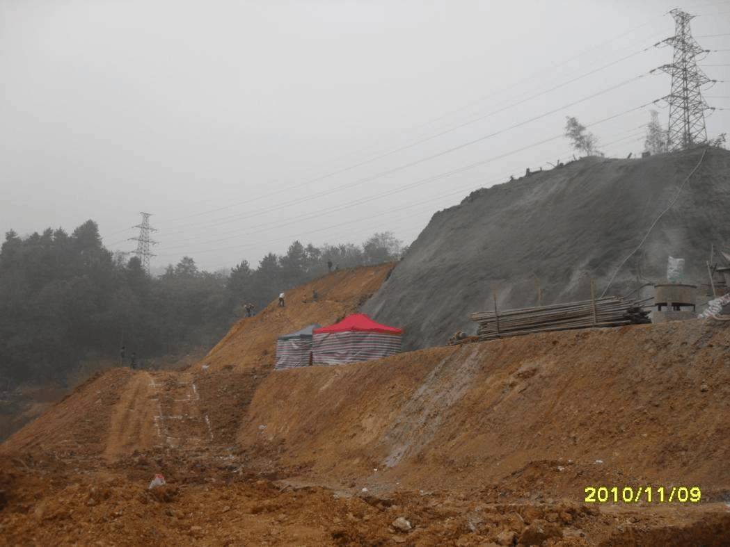 噴漿,噴混凝土,漿砌片石護牆,錨噴護坡,錨噴網護坡等