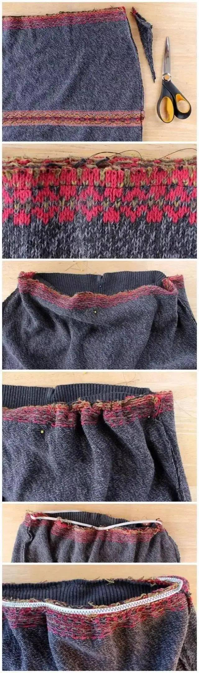 穿旧的毛衣千万别扔,聪明女人这样一改,再也不买新衣服