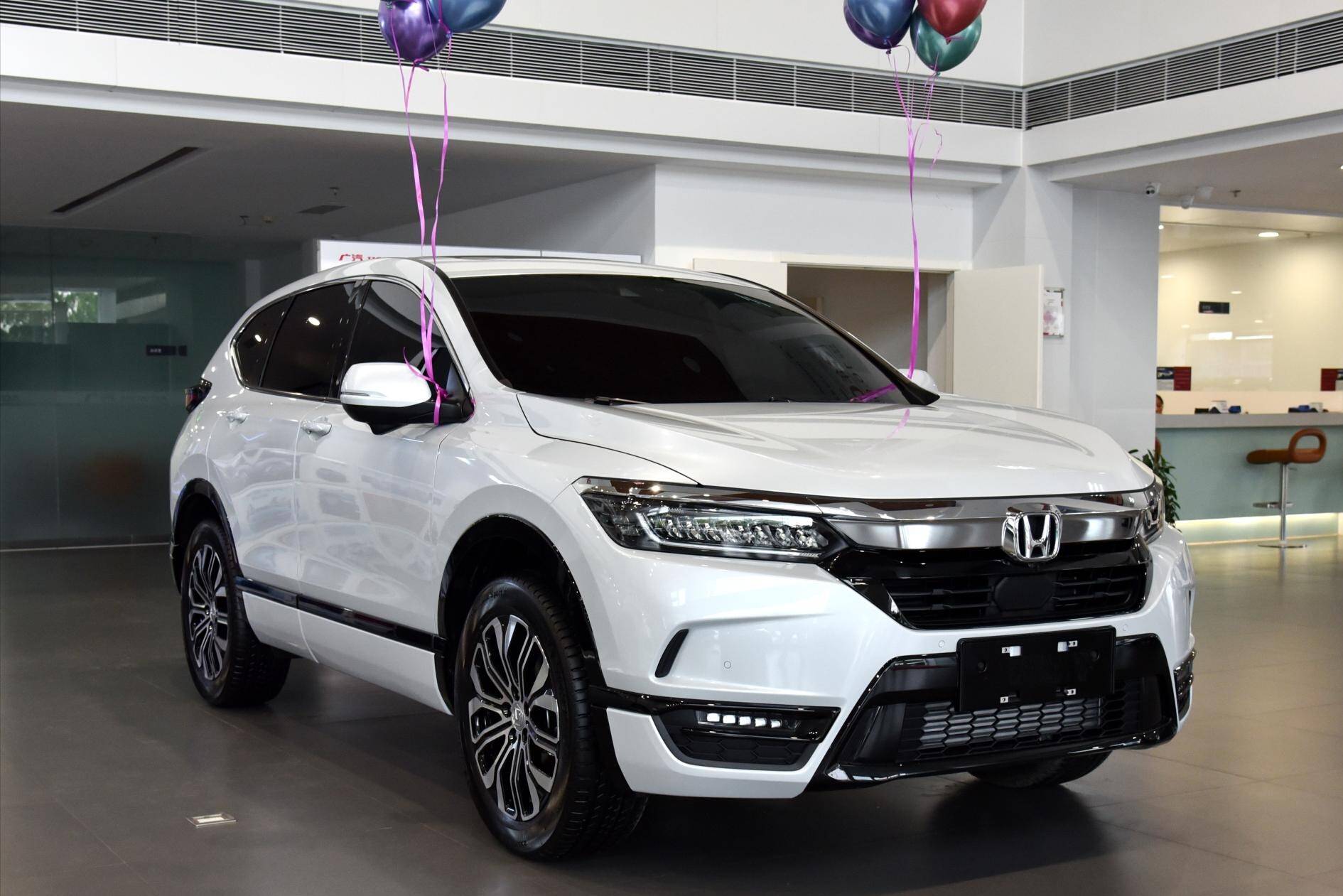 全新本田皓影实拍外观更精致油耗7升比丰田荣放要大气