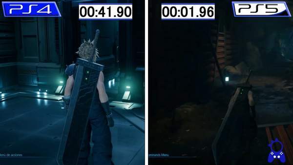 差距|《FF7：重制版》PS5与PS4版对比 光照改进，加载更快