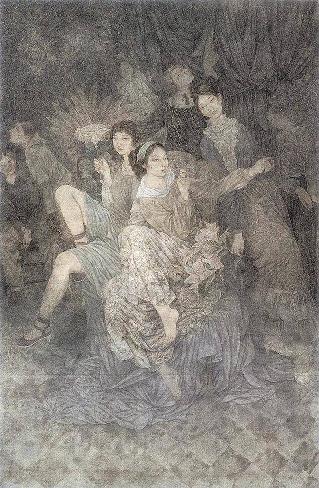 网上展厅丨首届中国工笔人物画学术邀请展人物志崔进