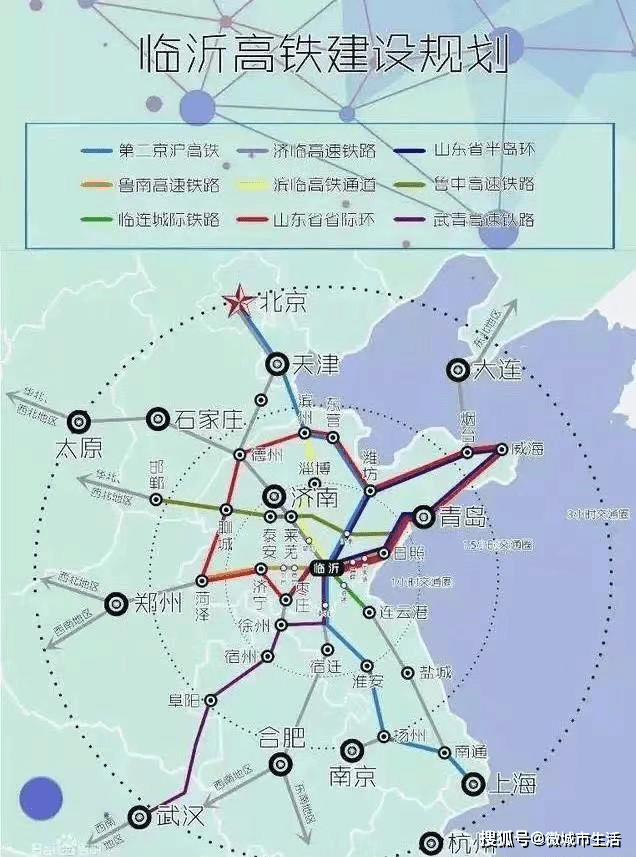 鐵路,臨沂-棗莊-徐州城際鐵路,京滬高鐵二通道,濟萊臨連高鐵,魯中高鐵