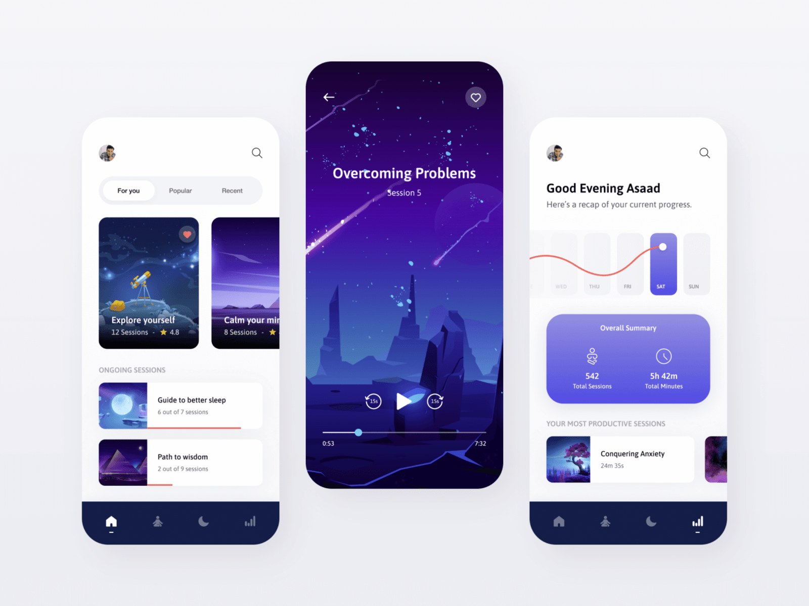 国外app界面设计欣赏精致交互