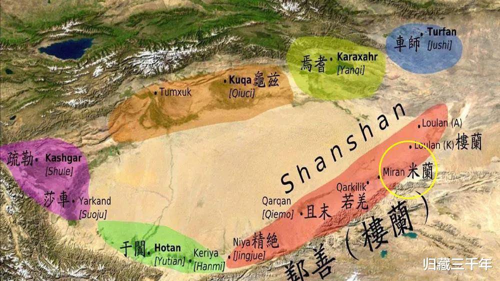 新疆有个米兰城，如今已成废墟，却是汉朝控制丝绸之路的重镇