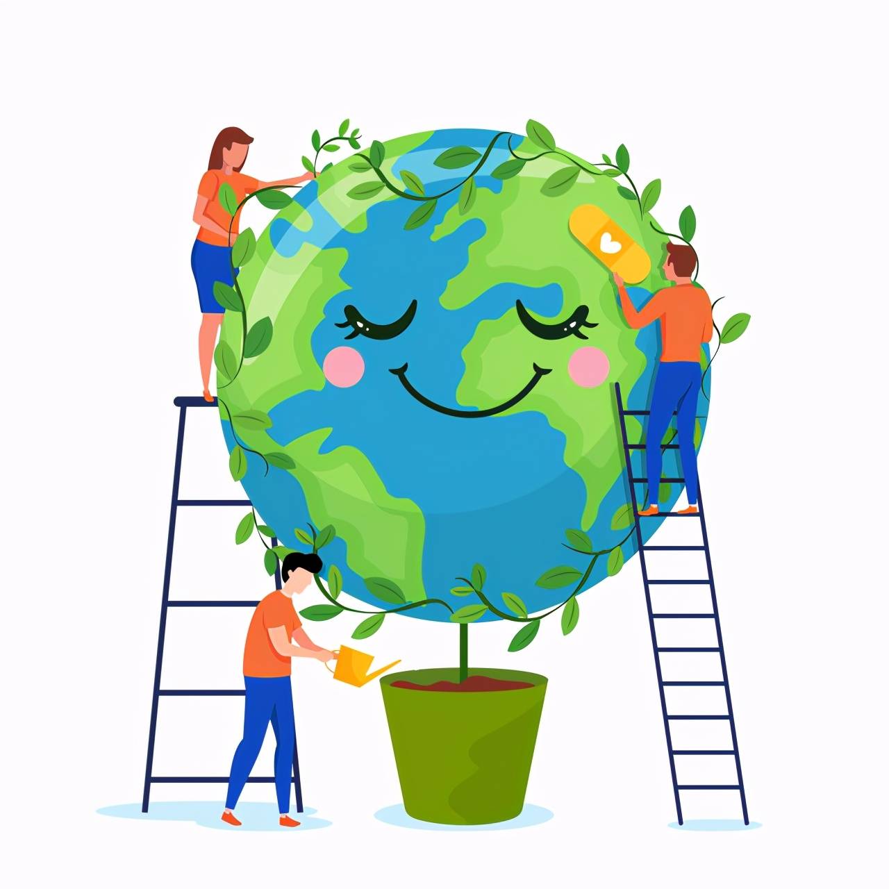 约会春天 拥抱绿色_分类