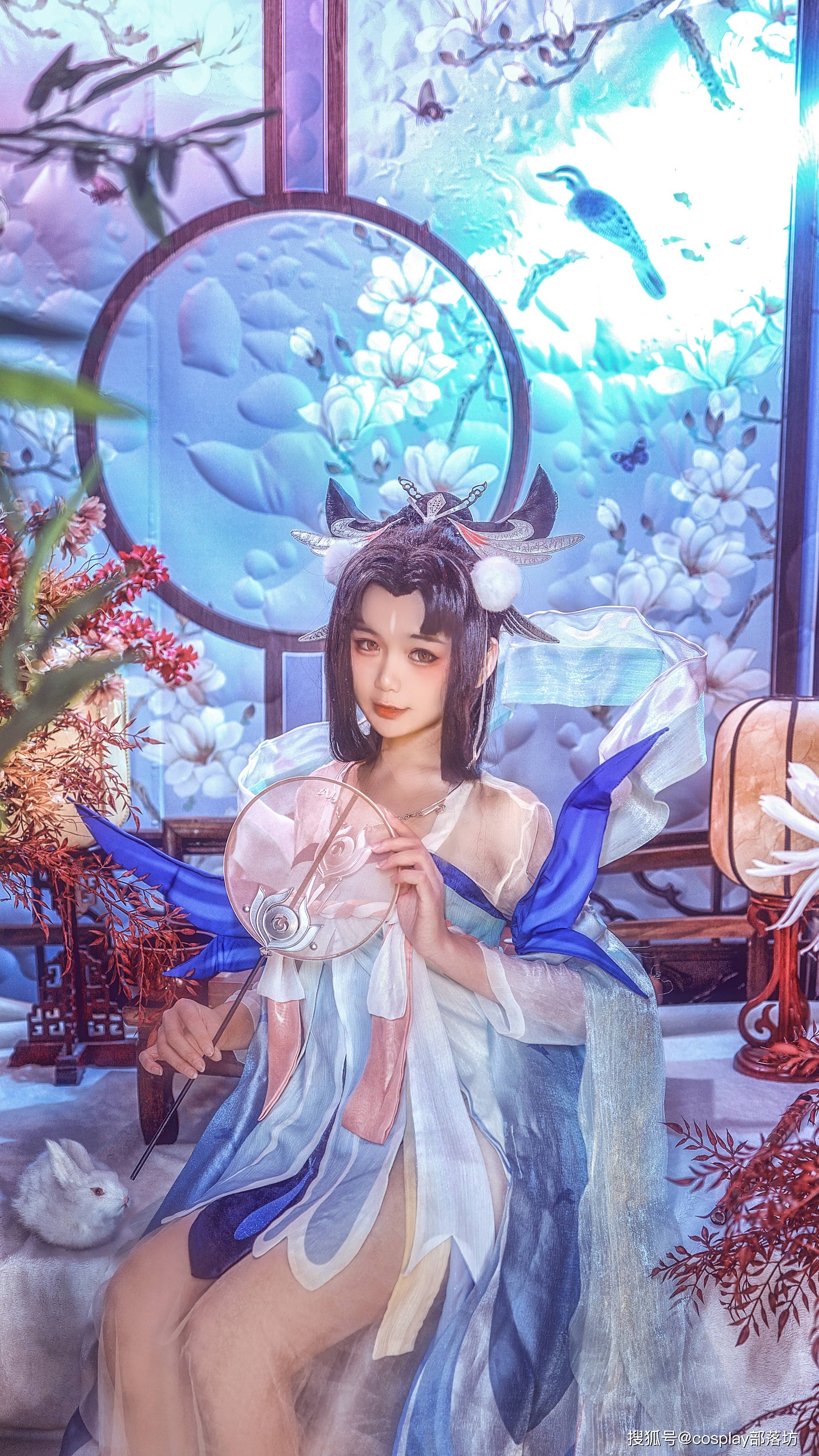 cos:王者荣耀嫦娥后羿如梦令cos正片@琴羽