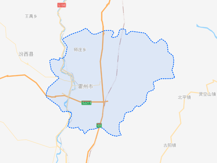 霍州市师庄乡地图图片