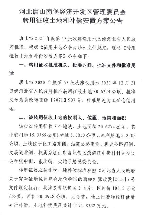 唐山这些小区要改造啦还有征地最新消息速看