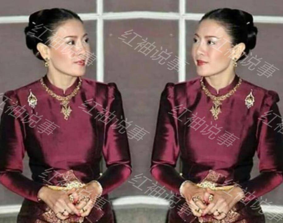 原创西拉米当年太美了身穿传统服饰走秀惊艳她才是泰丝代言人