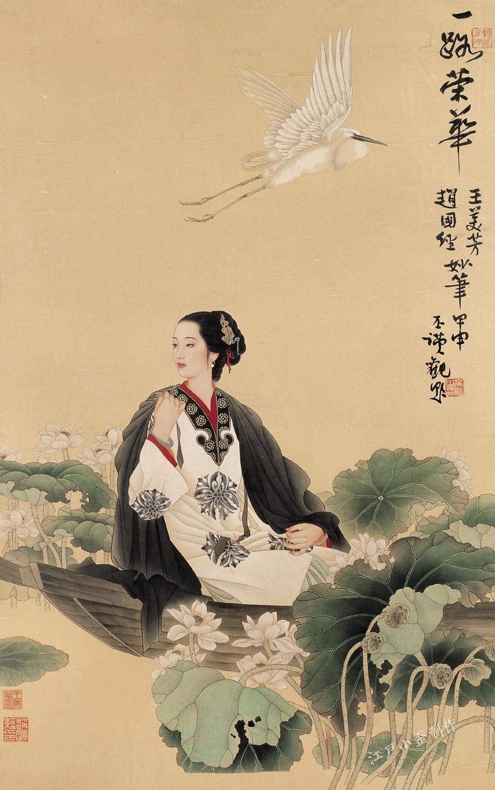 生活并艺术着，这对夫妇的画作被拍出1400多万高价_赵国经
