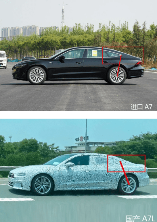 国产奥迪a7l放弃溜背设计,对比a6l怎么样?