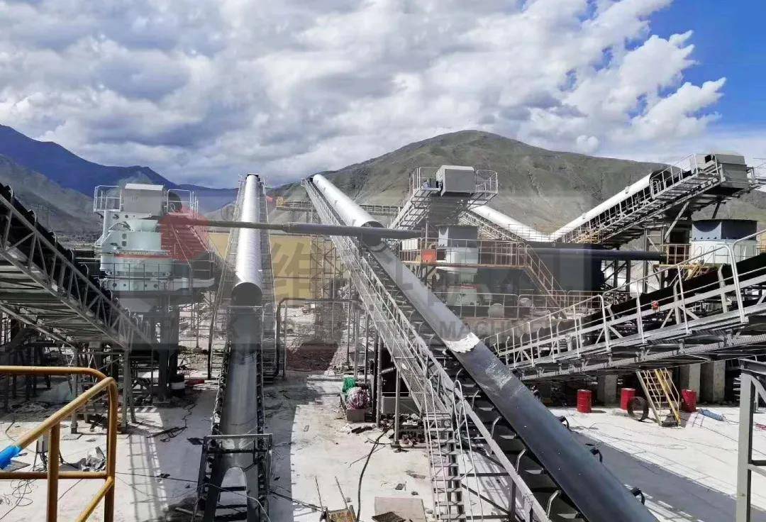 成功案例盘点带你走进维科矿机砂石生产线现场