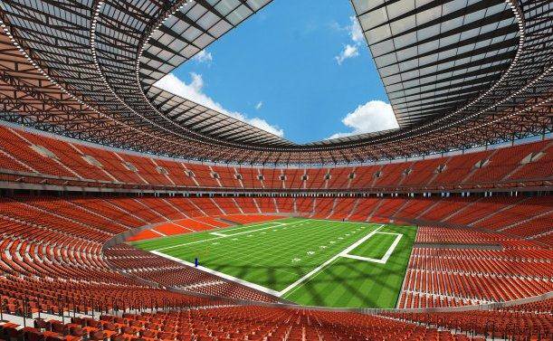 上海修建大型足球场，耗资18亿，落户浦东新区，预计今年建成