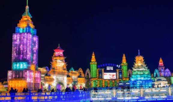 东北四大城市夜景，哈尔滨最美，长春最低调！