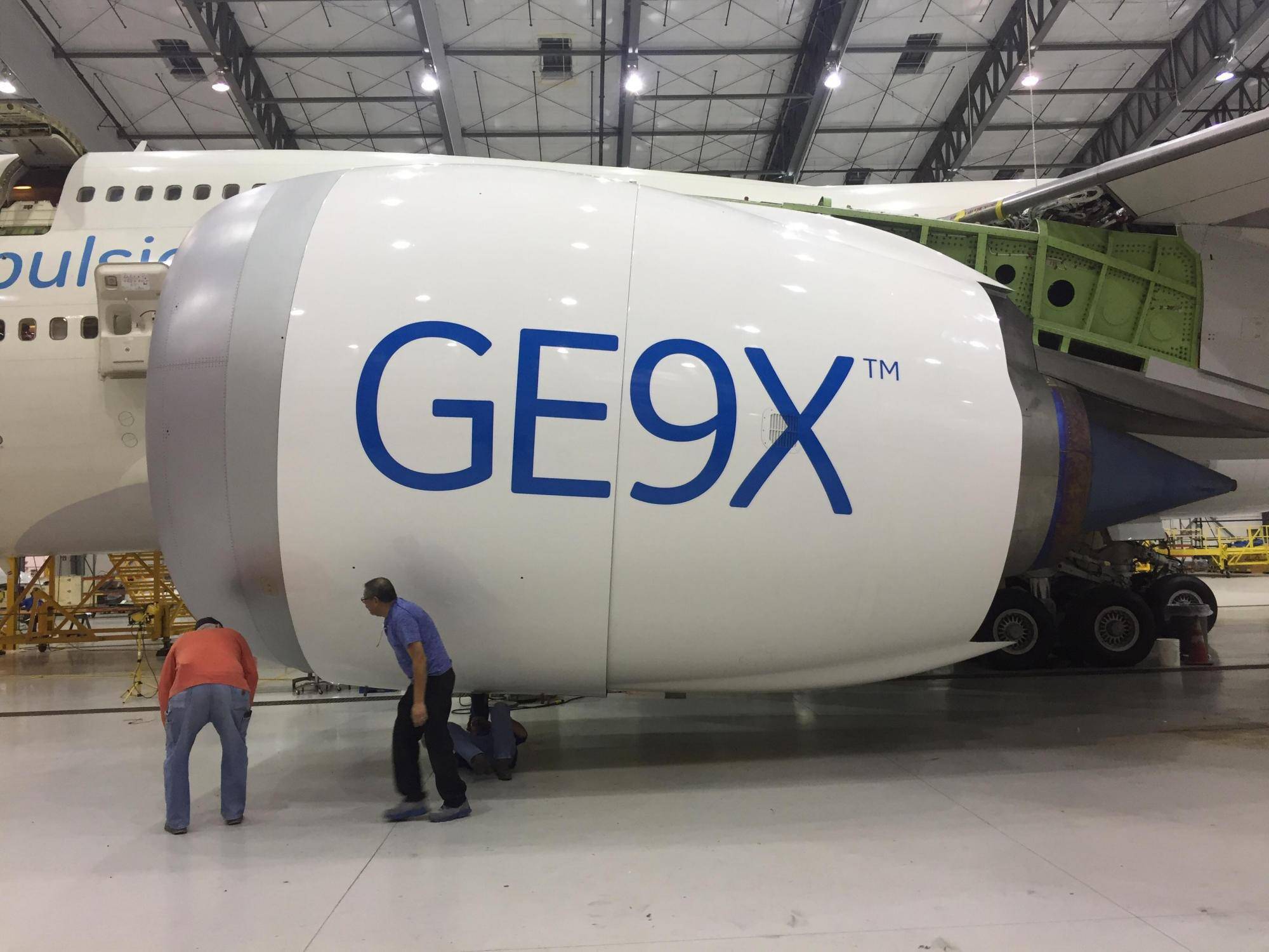 通用电气ge9x发动机,单发推力高达61吨,打破吉尼斯世界纪录