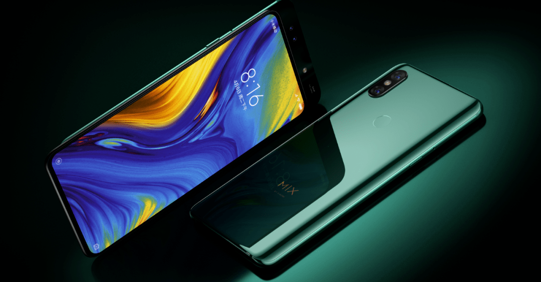 小米mix35g版手机采用了全面屏设计,为了使屏占比得到93.