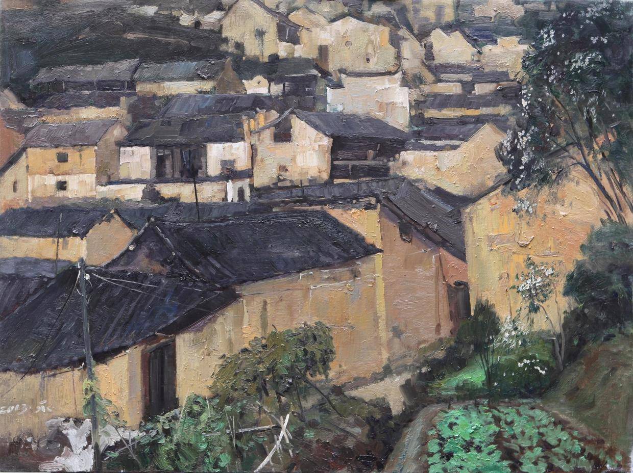 艺展中国书画艺术名家邀请展贾敬民油画专辑