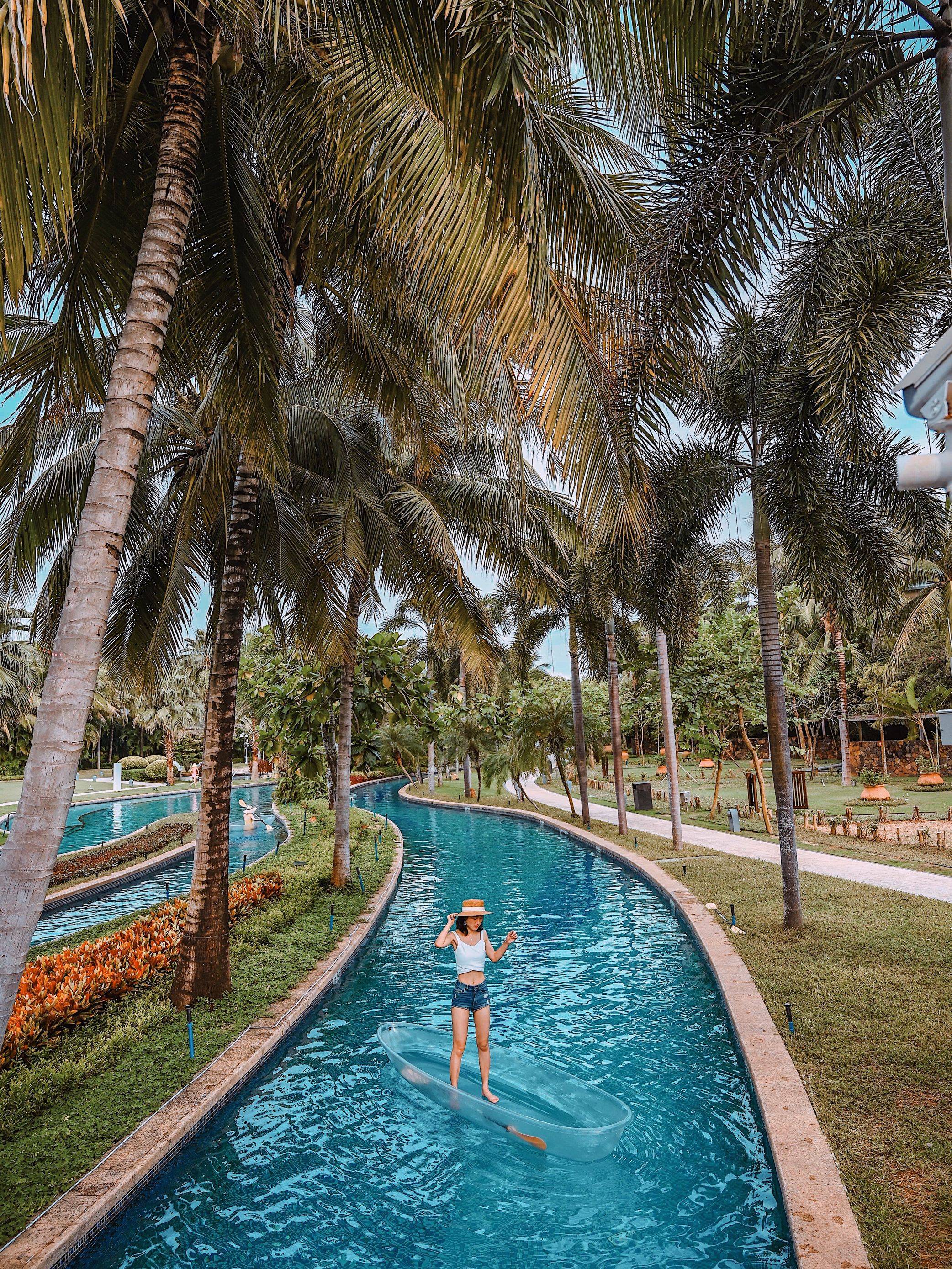 酒店里就能感受丛林漂流，还有无边际泳池，饱览三亚海棠湾美景
