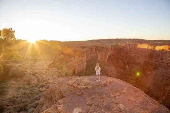 澳大利亚旅游：在国王峡谷欣赏大自然的调色板