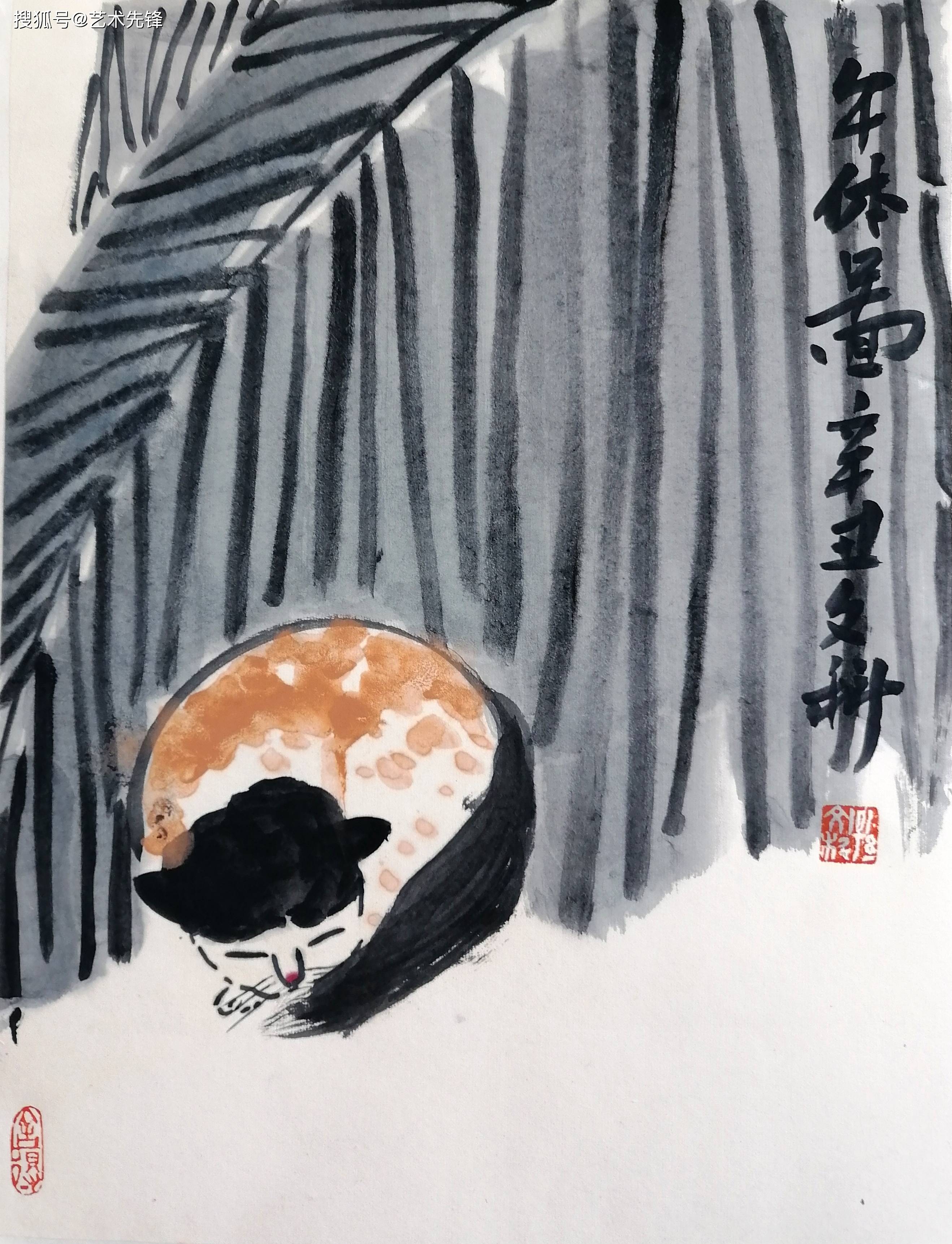 直击书画简述国画小品的属性品鉴孙文孙文科花鸟画小品