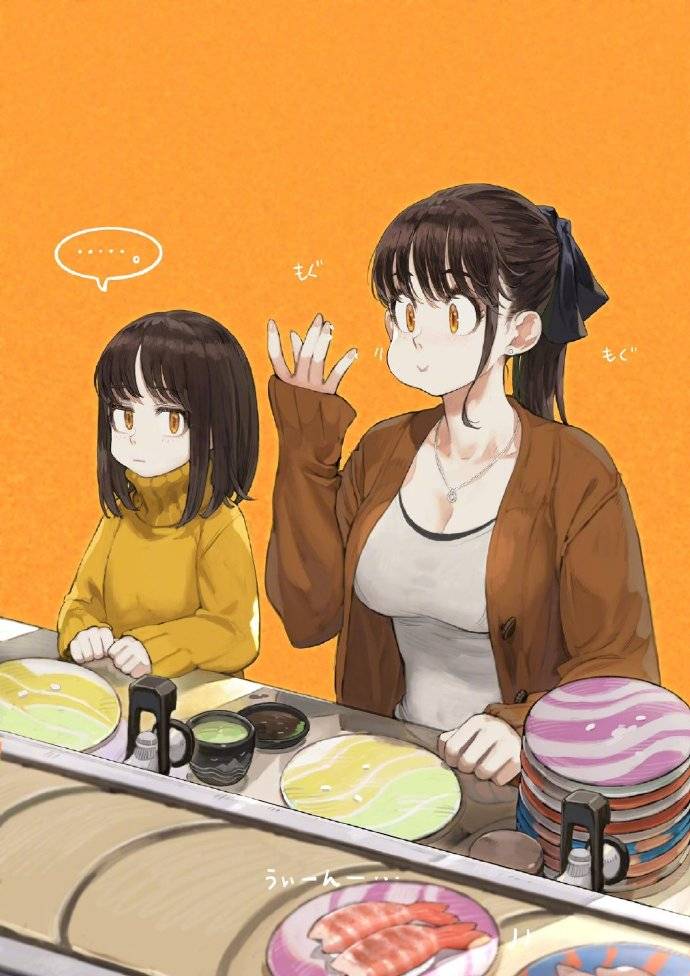 图片[8]-吃货小姐姐和妹妹的美食日常，家里有个这么能吃的姐姐不好过啊-魔性次元