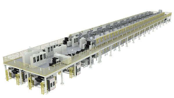 为头部客户定制开发赢合科技首推行业最小间隙高速涂布机