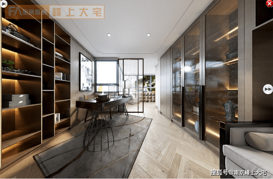 保利香槟国际新中式风格装修效果图-搜狐大视野-搜狐新闻