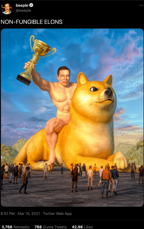 原创狗狗币登月马斯克称将用spacex把狗狗币送上月球