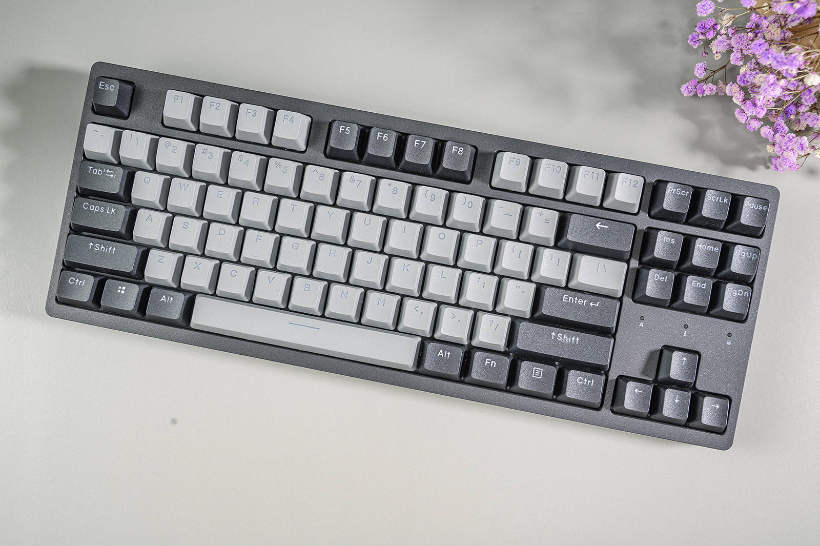 细节决定成败,小而精致,达尔优a87樱桃版赏析_键盘