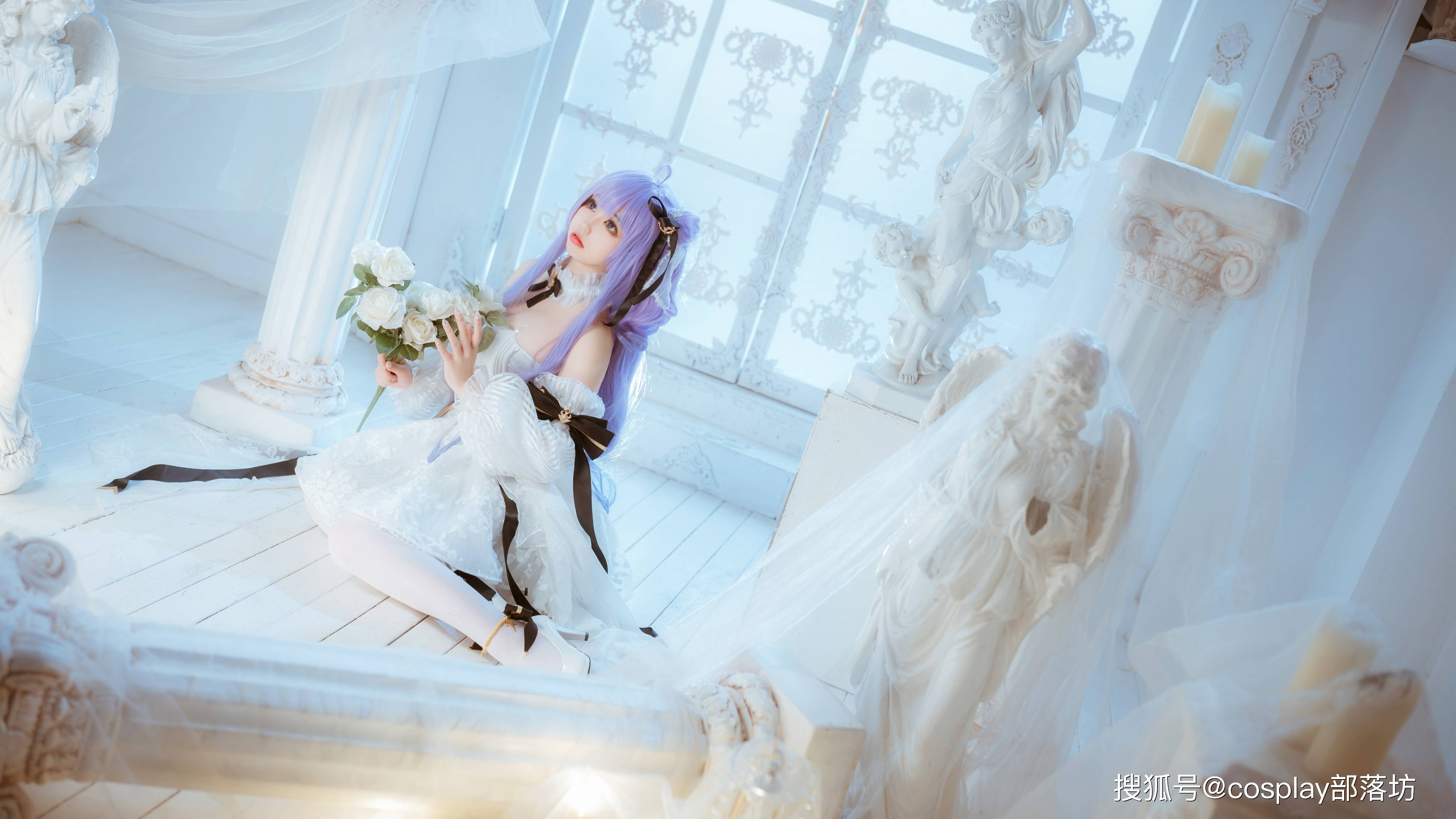 cos:碧蓝航线独角兽cos正片@啊日日