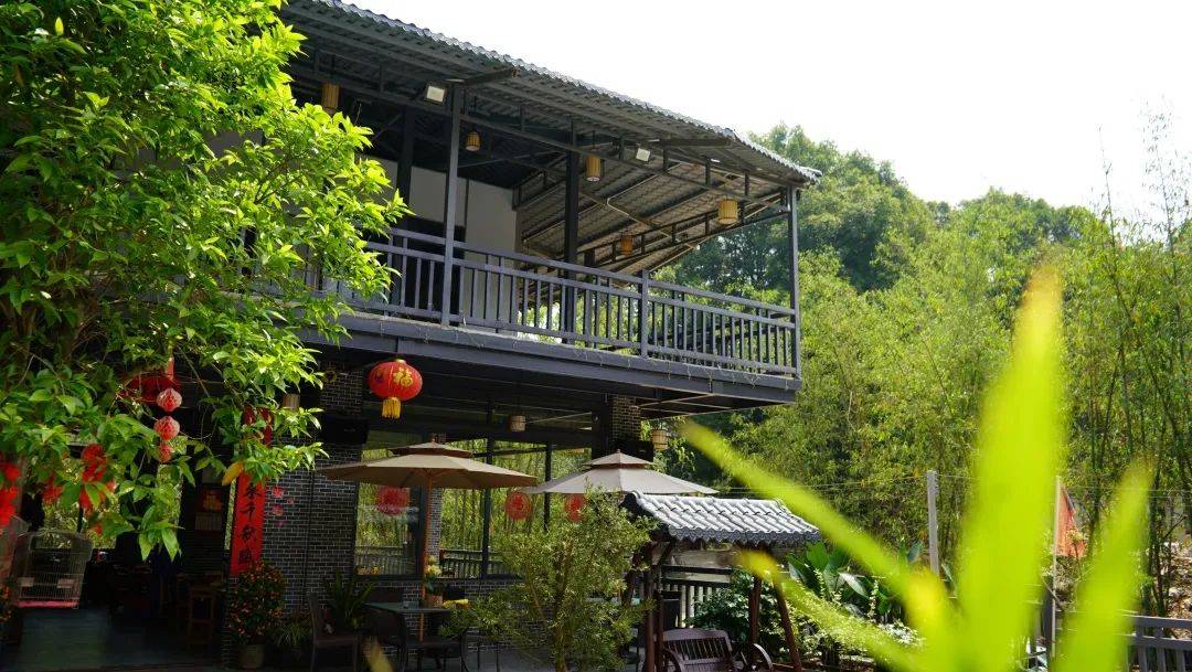 距古龙峡10多分钟的这家竹林民宿,值得一试!