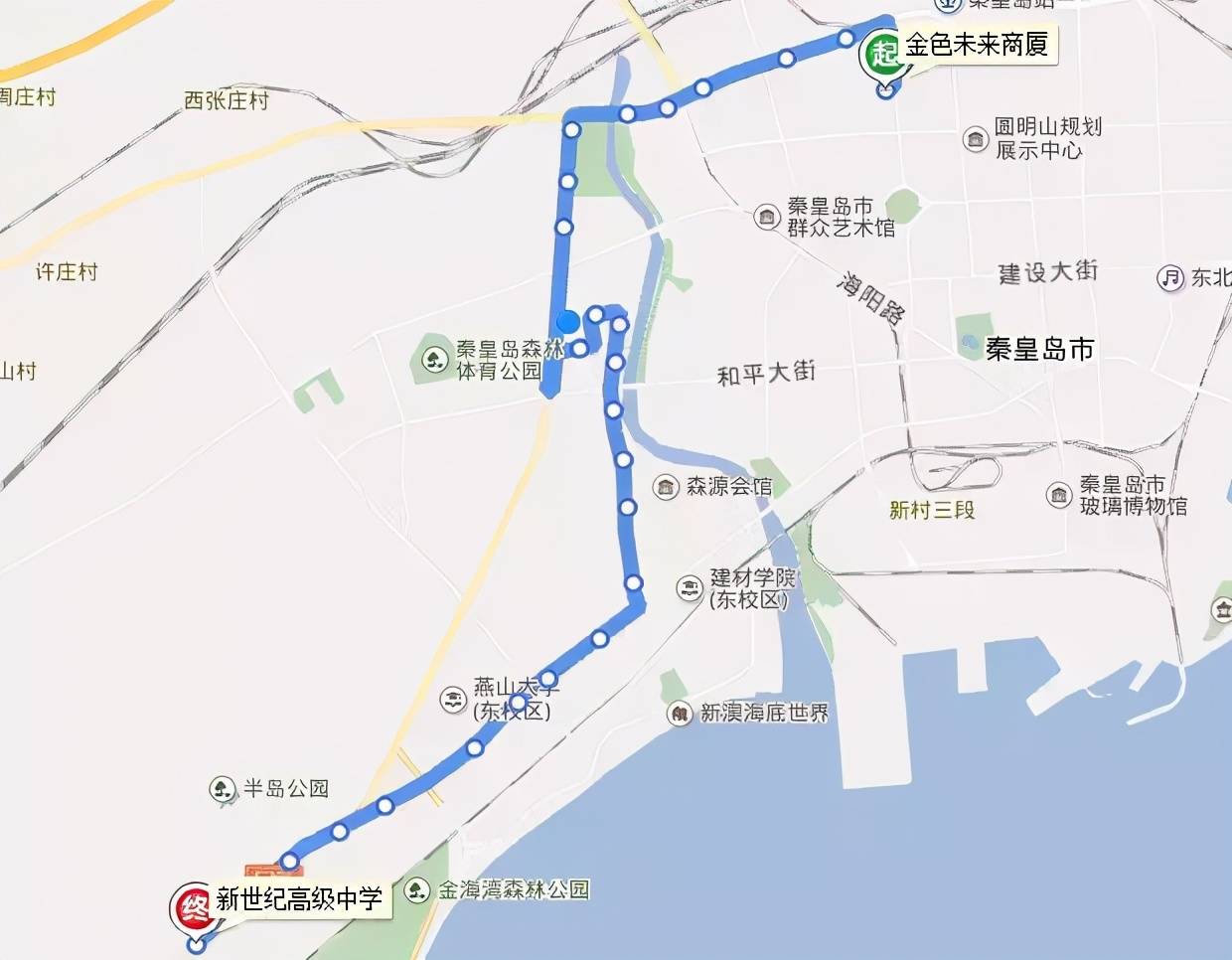 请查收！秦皇岛最全公交路线及路线图_信息