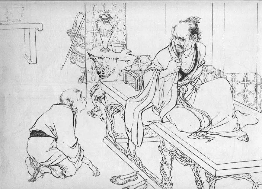 刘继卣白描,功夫都在线上