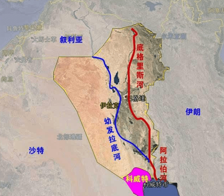 憋屈的伊拉克,为何成为一个“伪沿海国家”?_海岸线