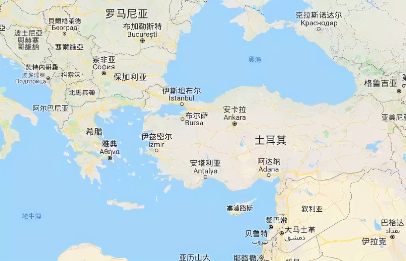 欧亚地图中文版图片