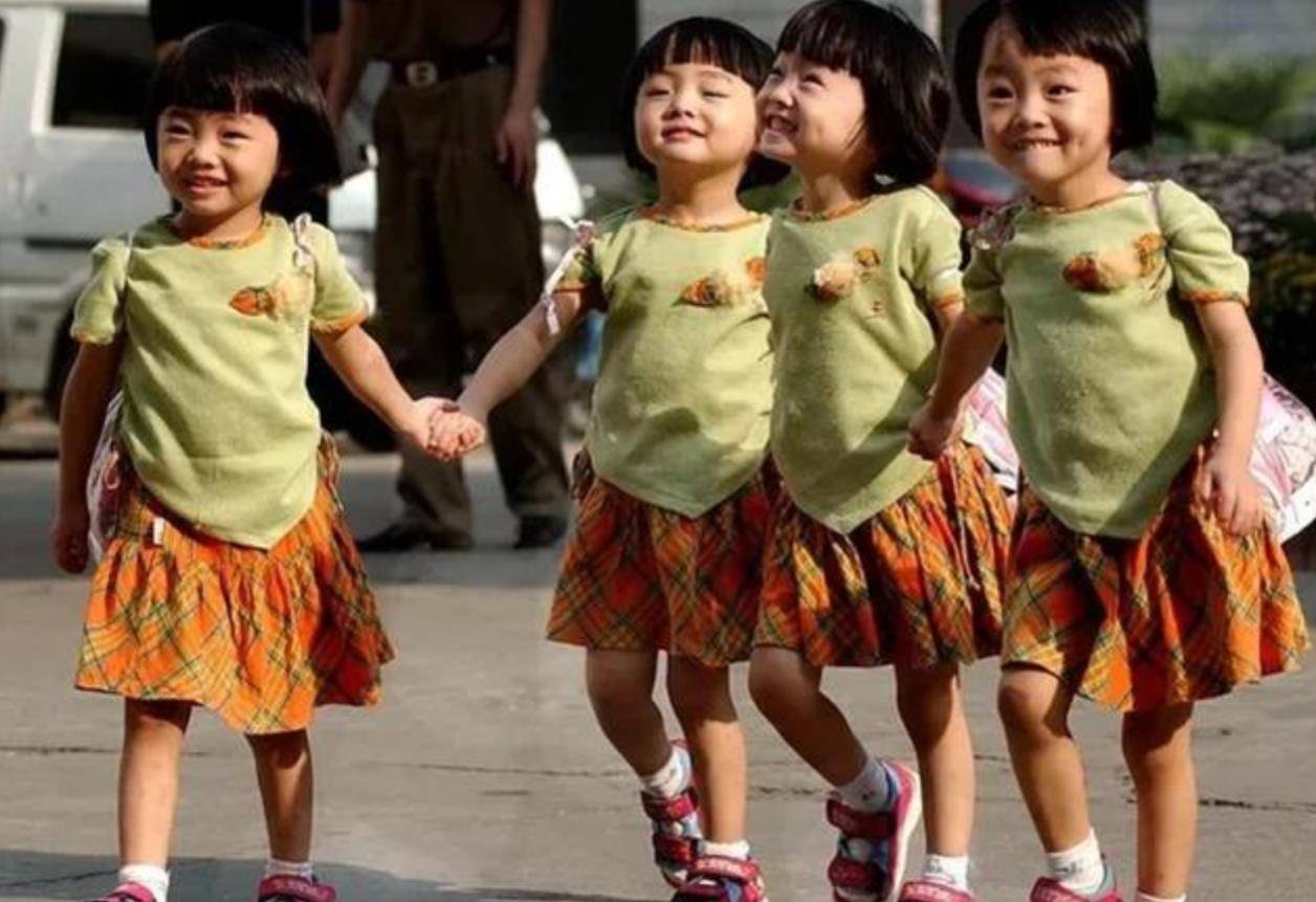 试管婴儿惊喜同卵双胞胎姐妹花, image size:1256x861