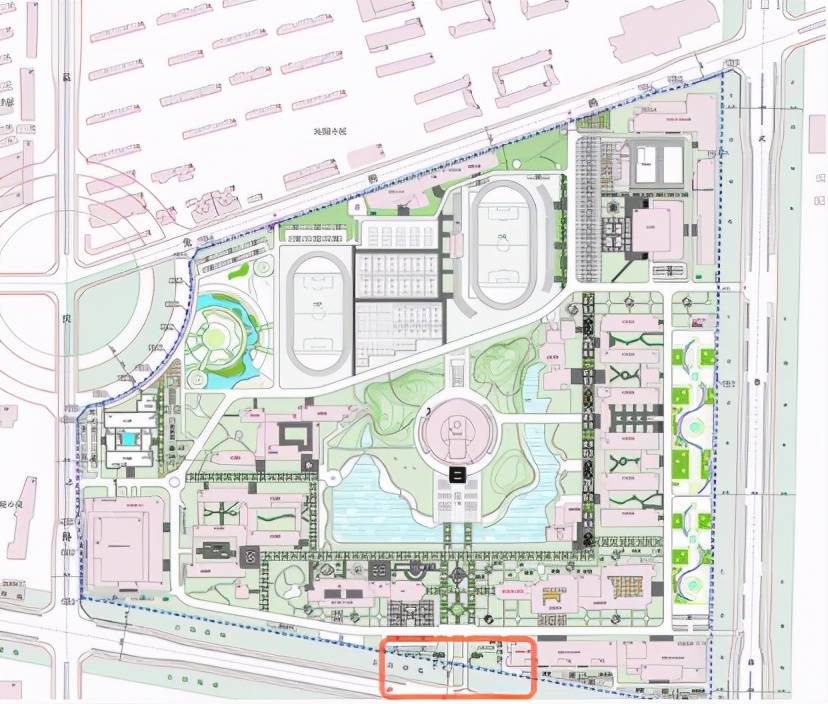 陕西科技大学平面图图片