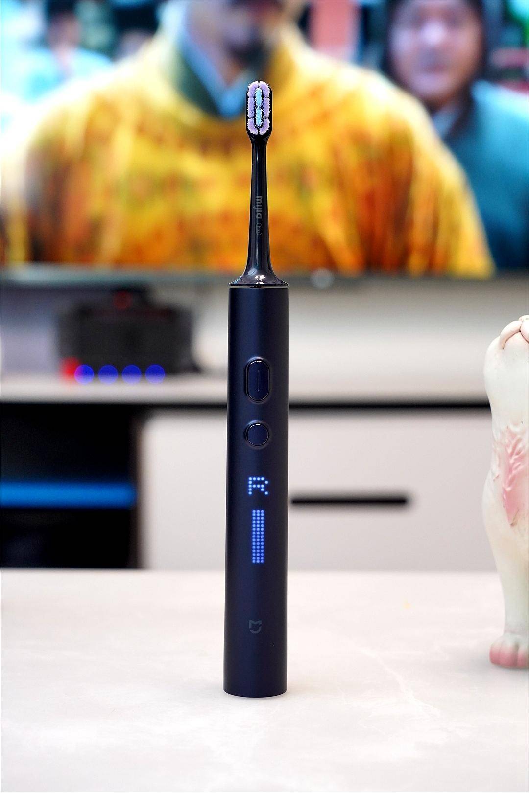 led显示无级动力调节私人定制米家声波电动牙刷t700分享