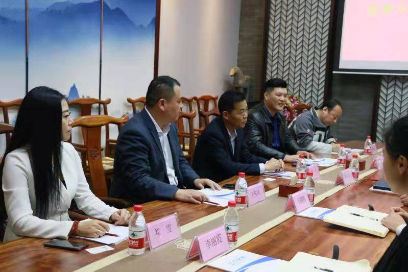 中国宿迁商务产业园区管委会蔡树率队到我司考察