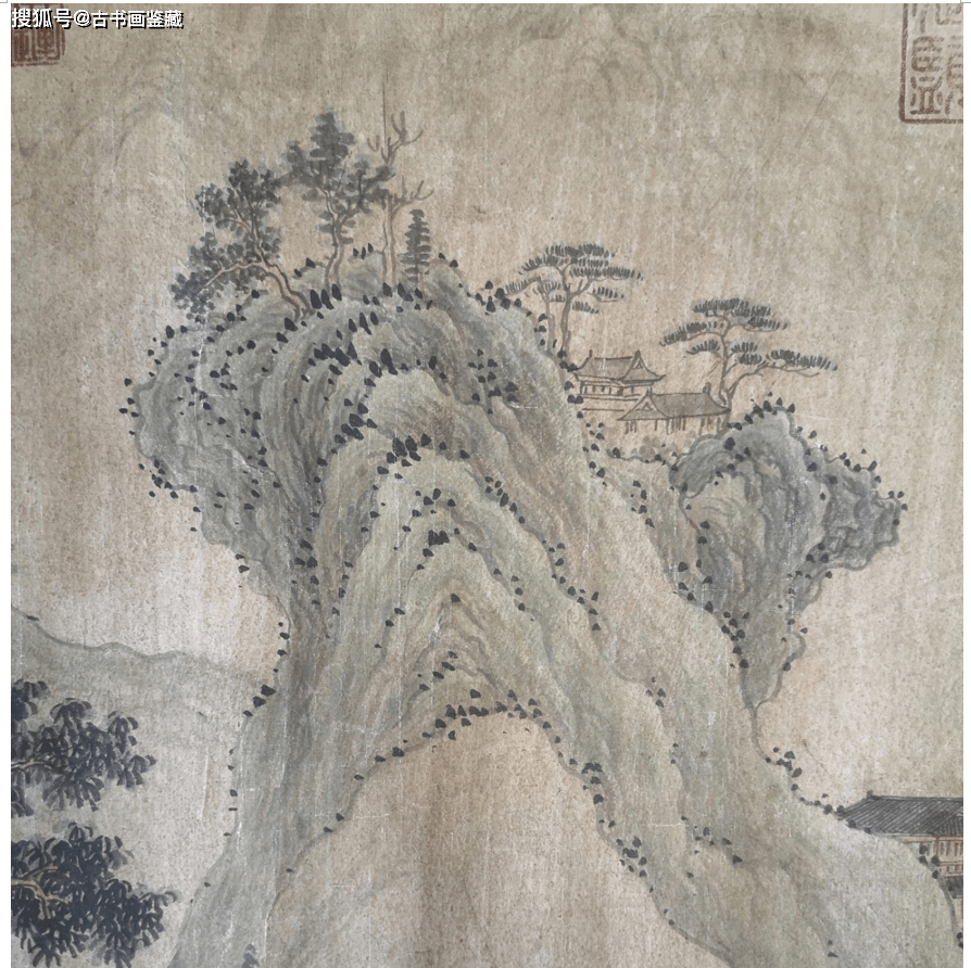 五代 关仝 湖山清远图 (中堂)_荆浩