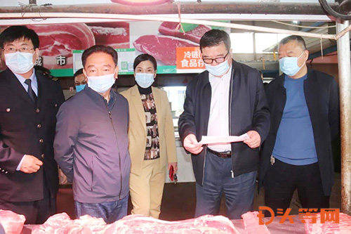 张店区副区长邹洪督导食品安全工作