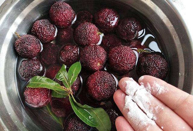 洗杨梅时,只加盐是洗不干净的,多加这两样,虫卵残存农药都洗掉