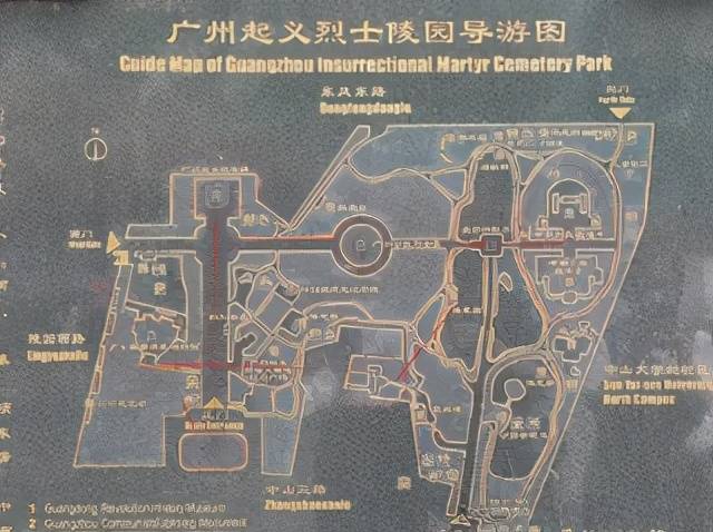 烈士公园地图图片